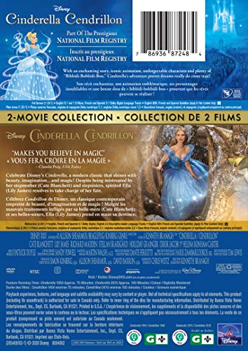 Cinderella / 2-Movie Collection - DVD - www.Shopthatapp.com
