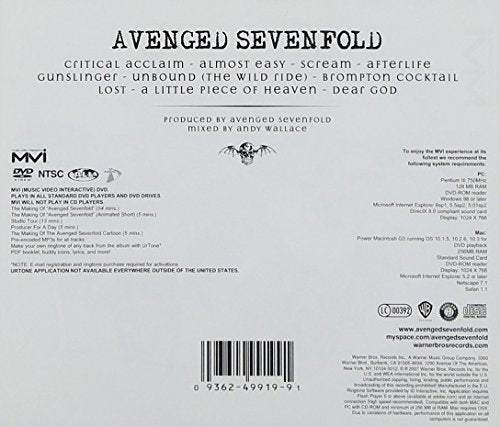 Avenged Sevenfold (MVI DVD + Bonus CD) - www.Shopthatapp.com