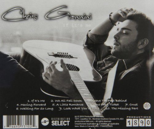 Chris Giannini / If It's Me - CD (Used)
