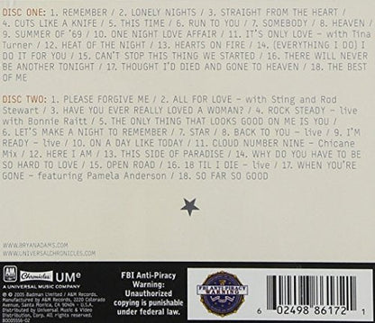 Bryan Adams / Anthology: 1980-2005 (2CD) - CD (Used) - www.Shopthatapp.com