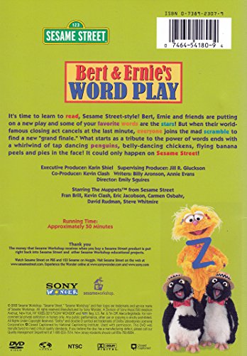 BERT & ERNIES-WORD PLAY (DVD) - www.Shopthatapp.com