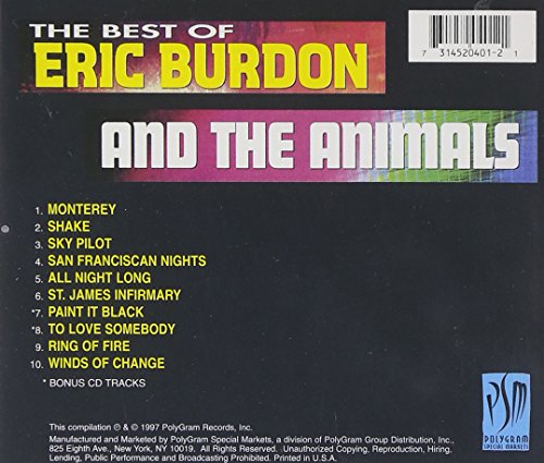 Best of Burdon/ Eric / Animals - www.Shopthatapp.com
