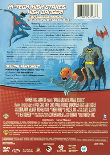 Batman Unlimited: Animal Instincts [DVD + Figurine] - DVD - www.Shopthatapp.com