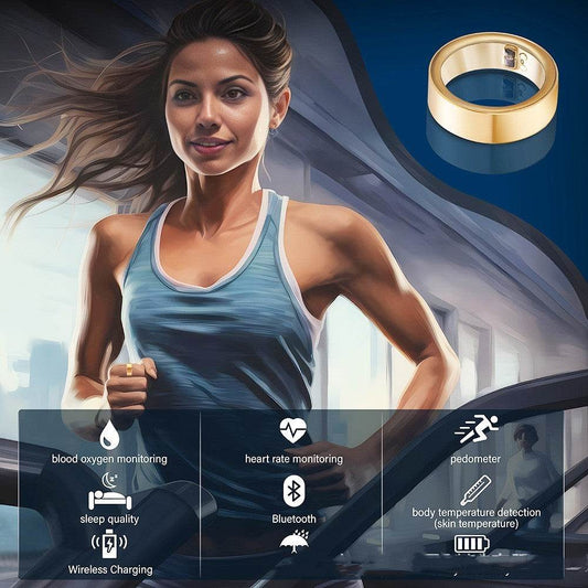 Smart Ring – Heart Rate & Health Tracker | EX-STOCK Canada - www.Shopthatapp.com