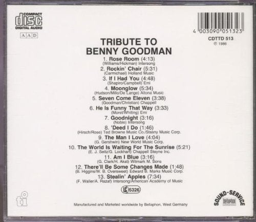 Benny Goodman - www.Shopthatapp.com