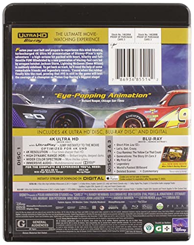Cars 3 - 4K/Blu-Ray - www.Shopthatapp.com