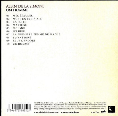 Albin de la Simone / Un homme - CD (Used) - www.Shopthatapp.com