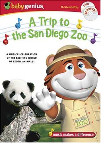 Baby Genius - A Trip to the San Diego Zoo (w/ bonus music CD) [Import] - www.Shopthatapp.com