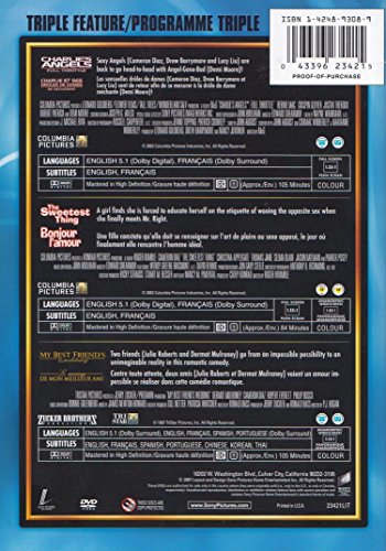 Charlie's Angels + The Sweetest Thing + My Best Friend's Wedding (Triple Feature) - DVD - www.Shopthatapp.com