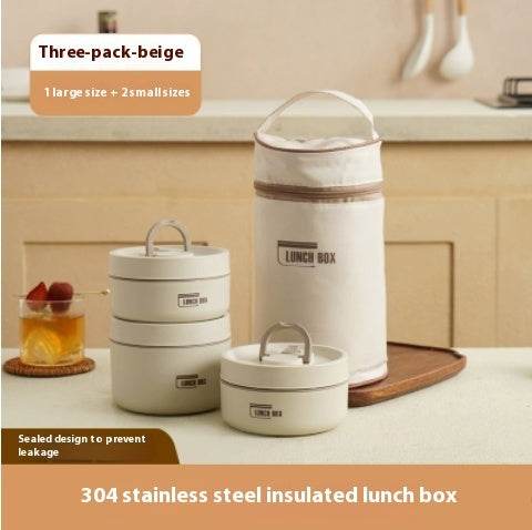 Portable PP 304 Stainless Steel Work Lunch Box - www.Shopthatapp.com