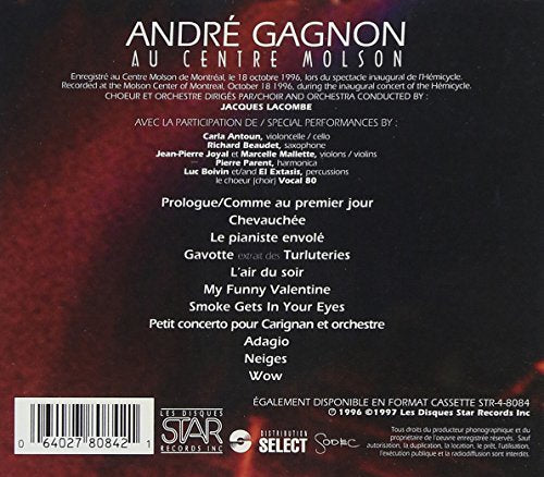 André Gagnon / Au Centre Molson - CD (Used)