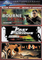 Action Adventure Spotlight Collection (The Bourne Identity / The Fast and the Furious / The Mummy) (Universal's 100th Anniversary Edition) - DVD