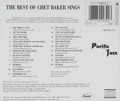 Chet Baker / The Best of Chet Baker Sings - CD (Used) - www.Shopthatapp.com