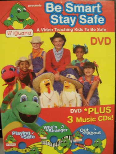 Be Smart Stay Safe: A Video Teaching Kids to Be Safe DVD Plus 3 Music CDs - www.Shopthatapp.com
