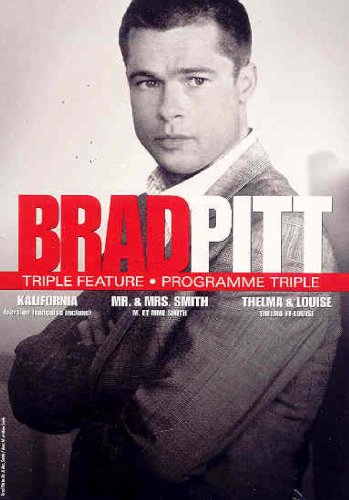 Brad Pitt Triple Feature (Kalifornia / Mr. & Mrs. Smith / Thelma & Louise) - DVD (Used) - www.Shopthatapp.com