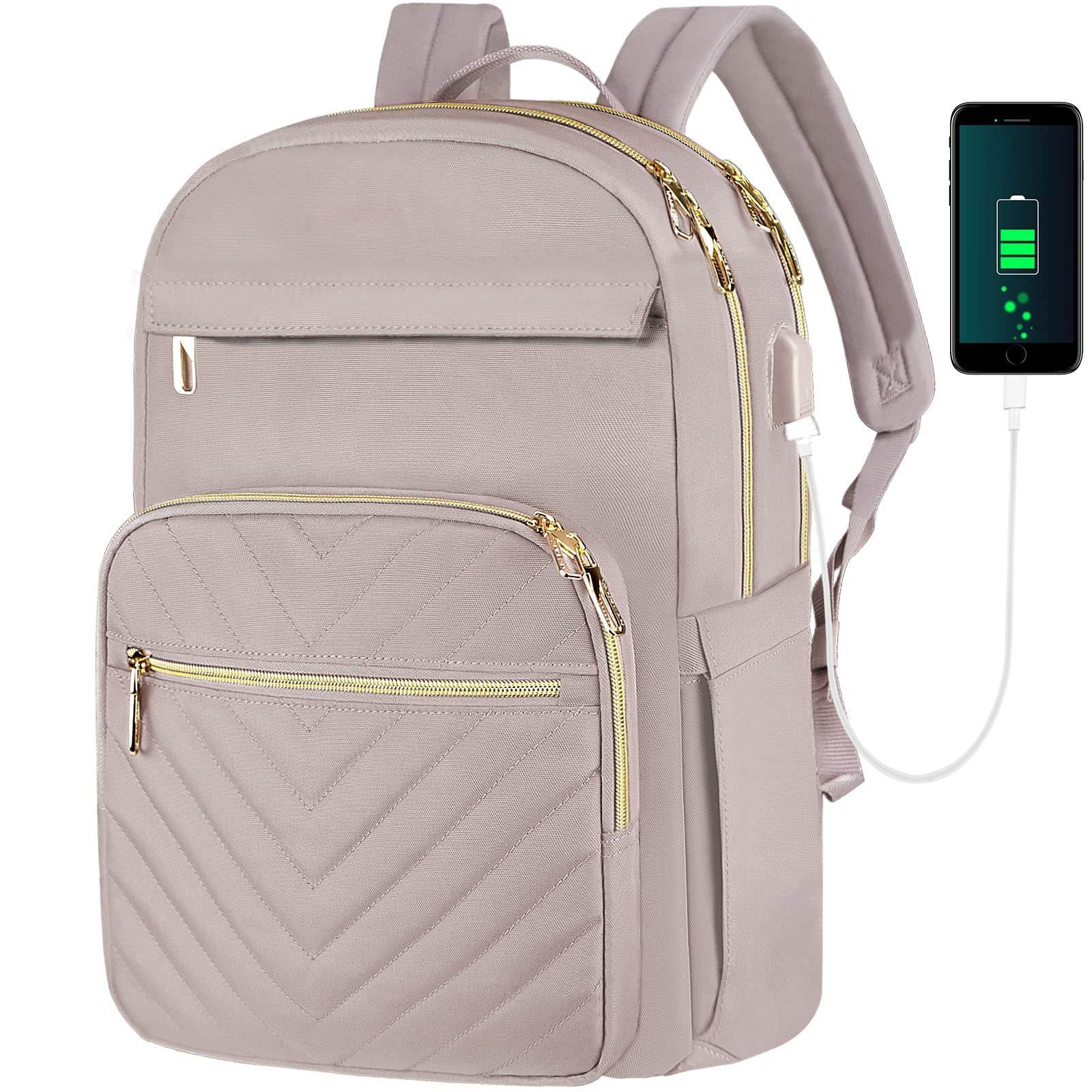 Plain Large Capacity College and High School Backpack - www.Shopthatapp.com