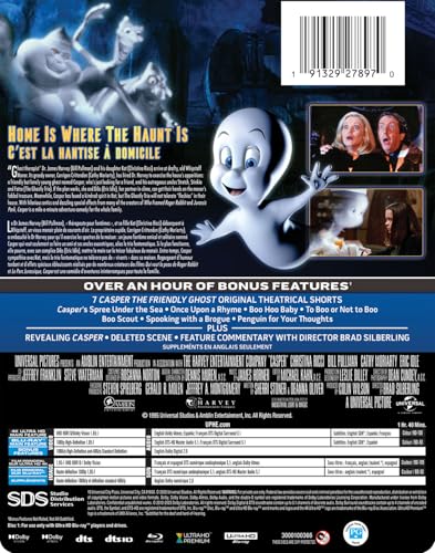 Casper: 30th Anniversary Limited Edition [Steelbook] - 4K/Blu-Ray - www.Shopthatapp.com