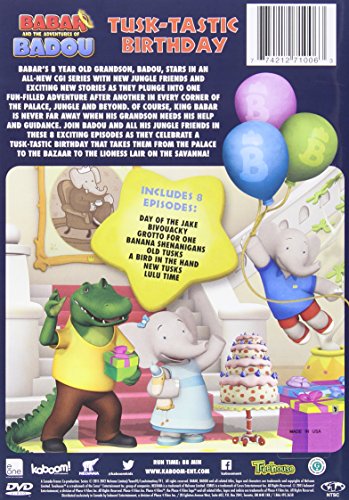 Babar and the Adventures of Badou: Tusk-tastic Birthday / Babar Et les aventures de Badou: Un anniversaire trompastique (Bilingual) - www.Shopthatapp.com