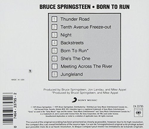 Bruce Springsteen / Born To Run - CD (Used) - www.Shopthatapp.com