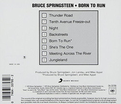 Bruce Springsteen / Born To Run - CD (Used) - www.Shopthatapp.com
