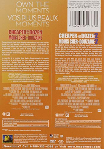 Cheaper By the Dozen 1 + Cheaper By the Dozen 2 - DVD - www.Shopthatapp.com