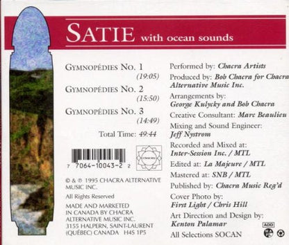 Chacra Artists / Satie with Oceans Sounds - CD (Used) - www.Shopthatapp.com