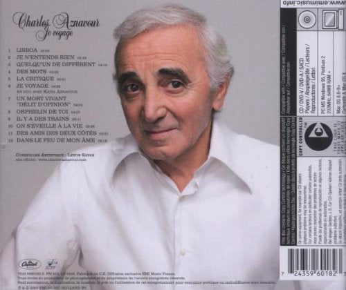 Charles Aznavour / Je Voyage - CD - www.Shopthatapp.com