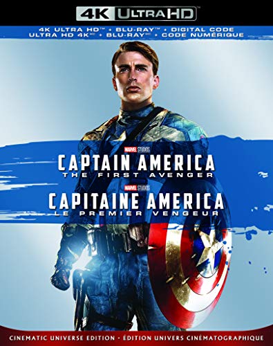 Captain America / The First Avenger - 4K/Blu-Ray - www.Shopthatapp.com