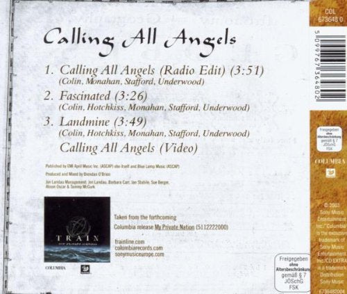 Calling all angels [Single-CD] - www.Shopthatapp.com