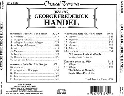 Classical Treasures: Handel 2