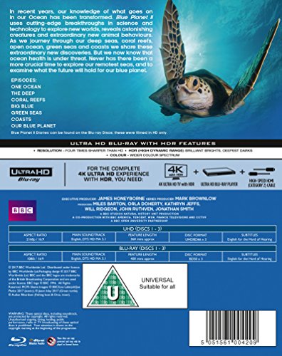 Blue Planet II [4K ULTRA HD + BLU RAY ] [2017] [Blu-ray] UK IMPORT - www.Shopthatapp.com