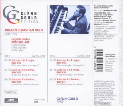 Bach: English Suites, Bwv 806-811 - www.Shopthatapp.com