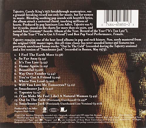 Carole King / Tapestry - CD - www.Shopthatapp.com