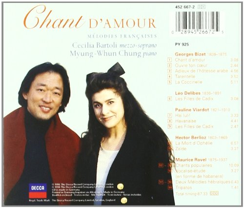 Celia Bartoli / Chant D'Amour: Melodies Francaises - CD (Used) - www.Shopthatapp.com