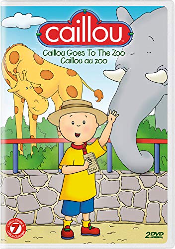 Caillou Classics : Goes to the Zoo V7 (Bilingual) - DVD (Used) - www.Shopthatapp.com