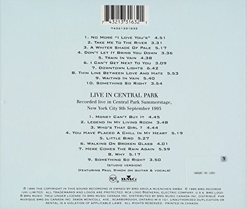 Annie Lennox / MedusaLive In Centre - CD (Used)