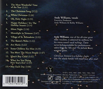 Andy Williams Live: Christmas Treasures - www.Shopthatapp.com