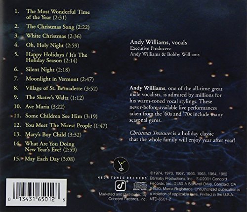 Andy Williams Live: Christmas Treasures - www.Shopthatapp.com