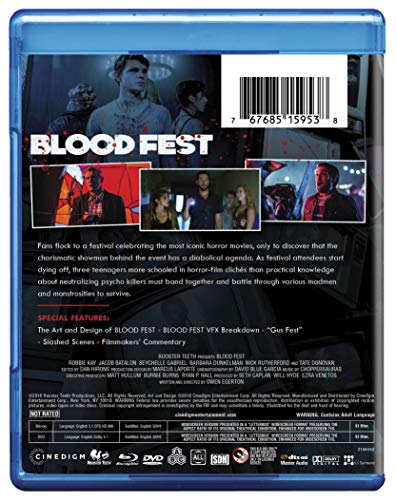 Blood Fest - Blu-Ray/DVD - www.Shopthatapp.com