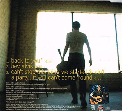 Back To You (3 Tracks)