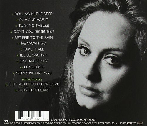 Adele / 21 (Limited Edition) - CD (Used)