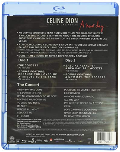 Celine Dion: Live in Las Vegas [Blu-ray] - www.Shopthatapp.com