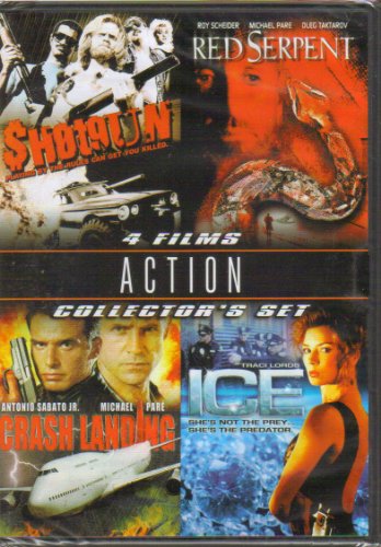Action Collector's Set (Shotgun / Red Serpent / Crash Landing / Ice) - DVD