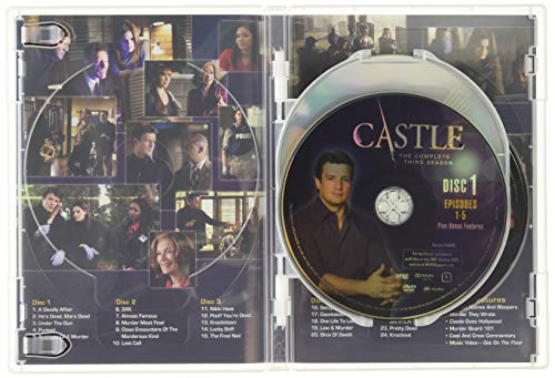Castle: The Complete Third Season - DVD (Used) - www.Shopthatapp.com