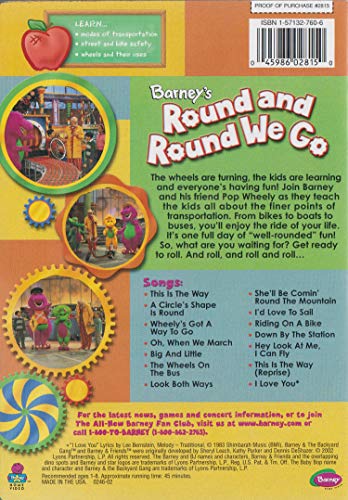 Barney:Round & Round We Go - www.Shopthatapp.com