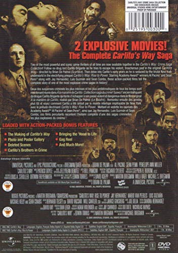 Carlito's Way: Crime Saga Collection (Carlito's Way / Carlito's Way Rise To Power) - DVD (Used) - www.Shopthatapp.com