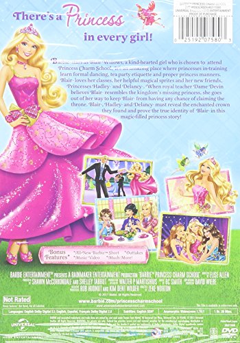 Barbie Princess Charm School - DVD (Used) - www.Shopthatapp.com