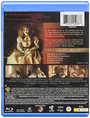 Annabelle [Blu-ray + Digital Copy] (Bilingual)