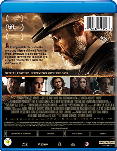 Brimstone [Blu-ray] - www.Shopthatapp.com