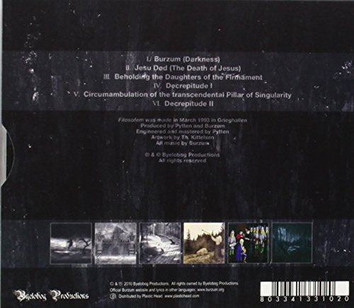 Burzum / Filosofem - CD - www.Shopthatapp.com